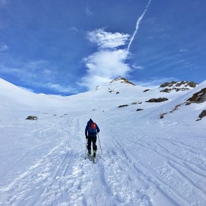 Auf dem Weg zur Rofanspitze