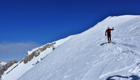 Pleisenspitze Gipfelhang