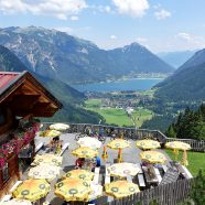 Blick von der Feilalm auf den Achensee