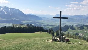 Tolle Aussicht vom Karkopf aus Kaiser & Inntal