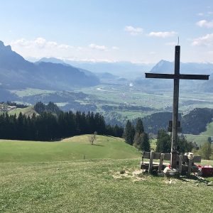 Tolle Aussicht vom Karkopf aus Kaiser & Inntal