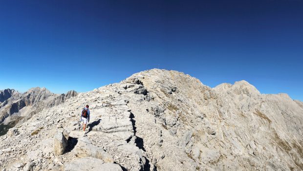 Kurz vor der Stempeljochspitze