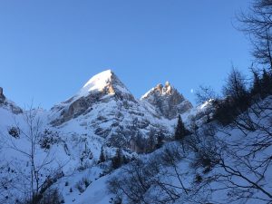 Gschnitzer Tribulaun in der Morgensonne