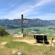 Am Mösalmkogel vor dem Inntal, rechts der Pendling