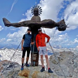 Am Gipfel der Schönfeldspitze