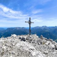 Am Gipfel des Großen Ochsenhorn - rechts dahinter Watzmann