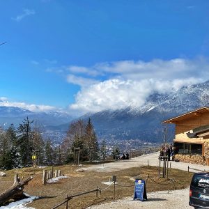 Die Tannenhütte über Garmisch