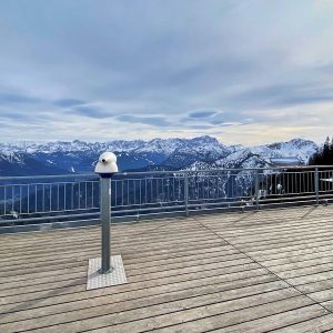 Ausblick vom Laberhaus (Zugspitze & Co.)