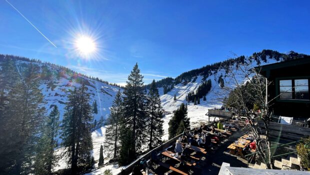 Terrasse der Firstalm