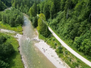 An der Ammer bei Hohenpeißenberg
