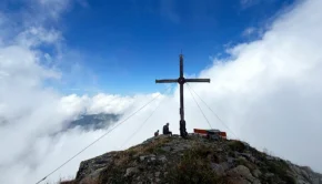Großer Galtenberg in Wolken
