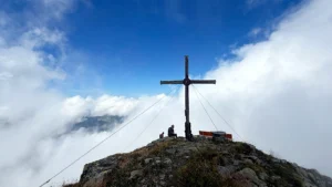 Großer Galtenberg in Wolken