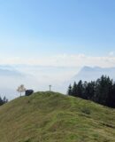 Die Karspitze, dahinter Kaiser & Inntal