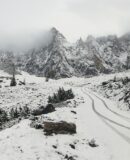 Erster Schnee kurz vor der Falkenhütte