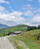 Sicht auf den Prostkogel während Abstieg