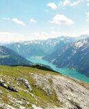 Blick vom Unnutz Gipfel auf Achensee