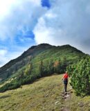 Kurz vor dem Veitsberg-Gipfel