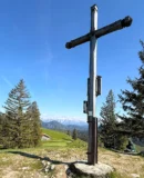 Am Gipfel der Farrenpoint