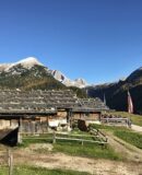 Die Kallbrunnalm - Dahinter Seehorn & Hundstod