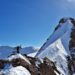 Westgrat Dufourspitze - kurz vor dem Gipfel