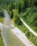 An der Ammer bei Hohenpeißenberg