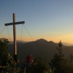 Geierstein bei Sonnenuntergang